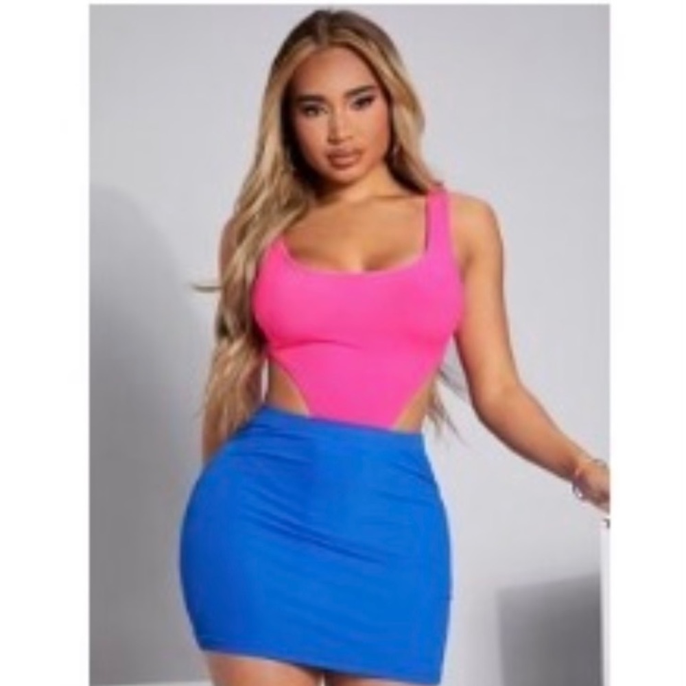 Sexy 2 piece skirt set